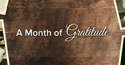 Month of Gratitude