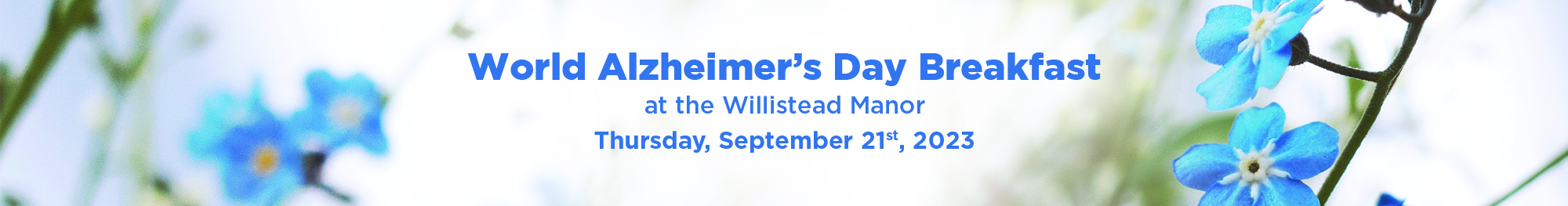 
ASWEC - World Alzheimer's Day Breakfast Banner