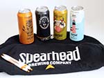 Click here for more information about Spearhead Brewery Gift Bag  4 assorted beer and a Spearhead T-shirt  Value $30 